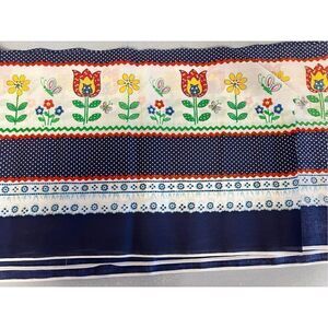 Retro tulip fabric 6 pieces